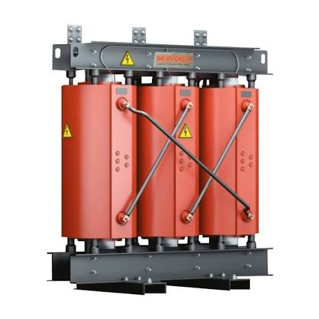 Dry-type cast resin transformer