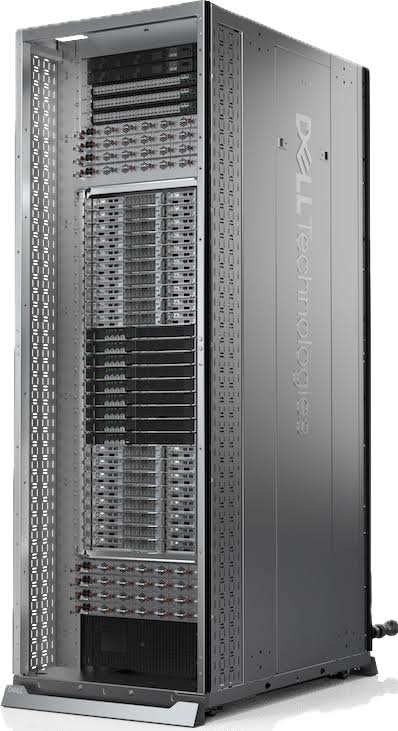 Integrated telecom and data rack
